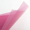 Hot Selling A4 Size Rigid Plastic Pink PP Sheet For Binding Cover